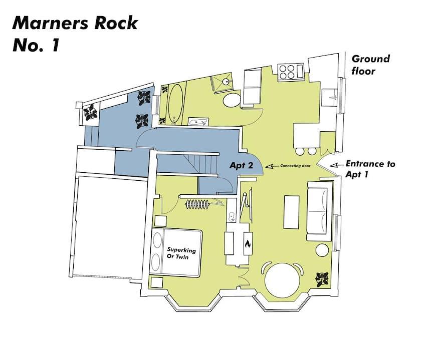 דירות פאווי Marners Rock No 1 מראה חיצוני תמונה